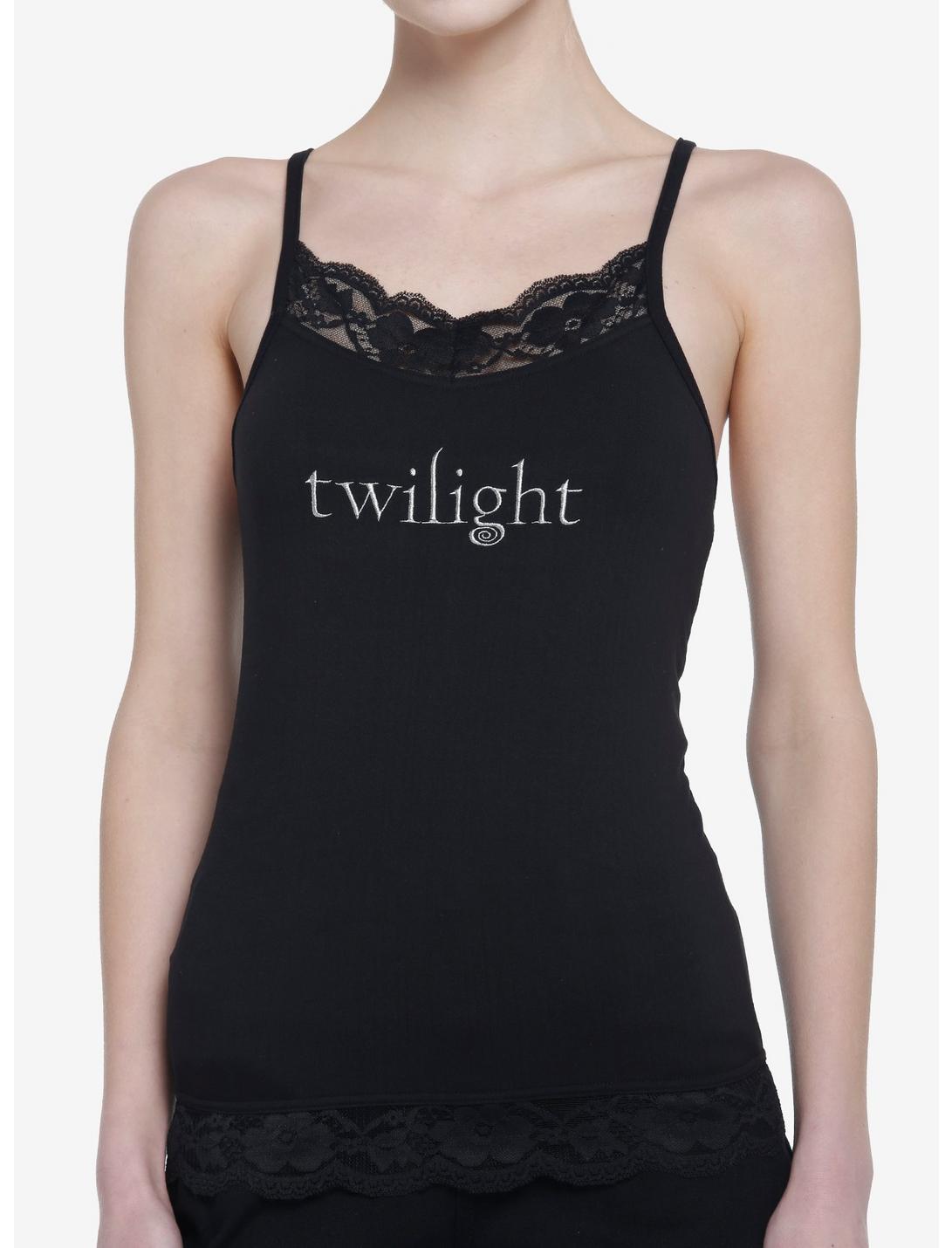 The Twilight Saga Logo Lace Girls Cami, MULTI, hi-res