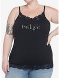 The Twilight Saga Logo Lace Girls Cami Plus Size, MULTI, hi-res