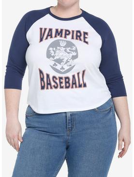 Plus Size The Twilight Saga Vampire Baseball Girls Raglan T-Shirt Plus Size, , hi-res
