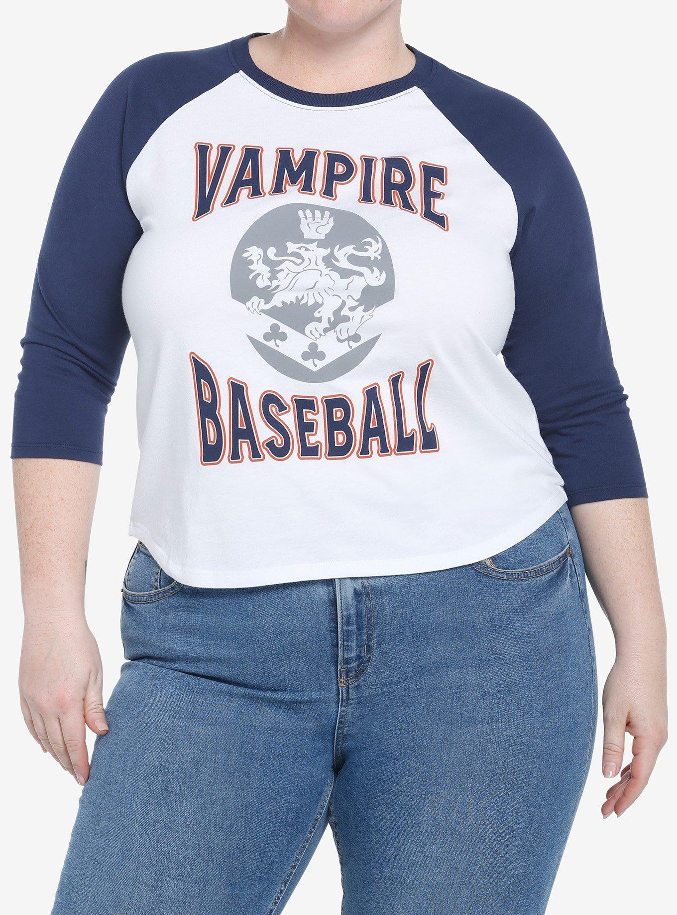 The Twilight Saga Vampire Baseball Girls Raglan T-Shirt Plus Size, MULTI, hi-res