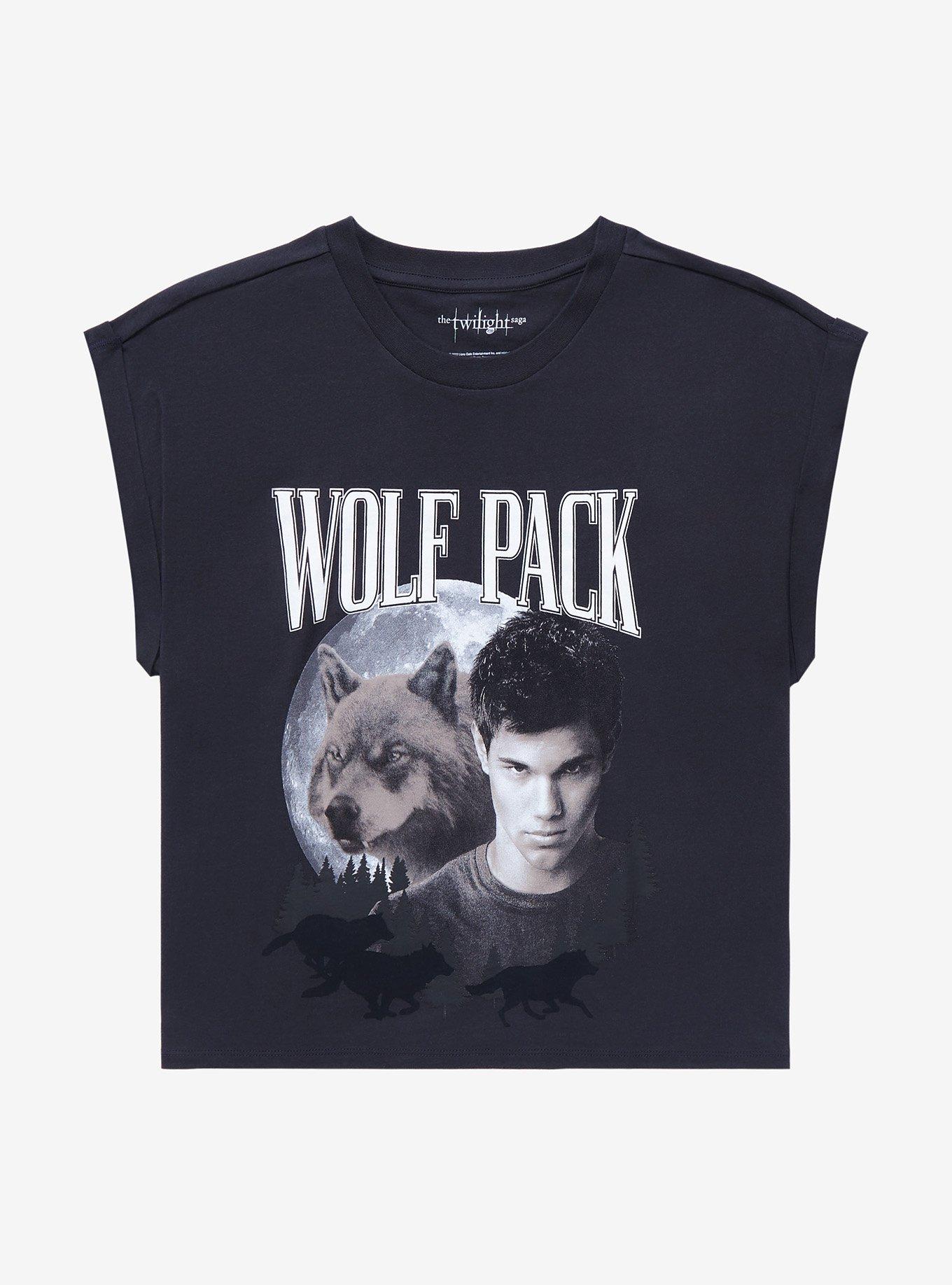 The Twilight Saga Jacob Wolf Pack Girls Muscle Tank Top, MULTI, hi-res