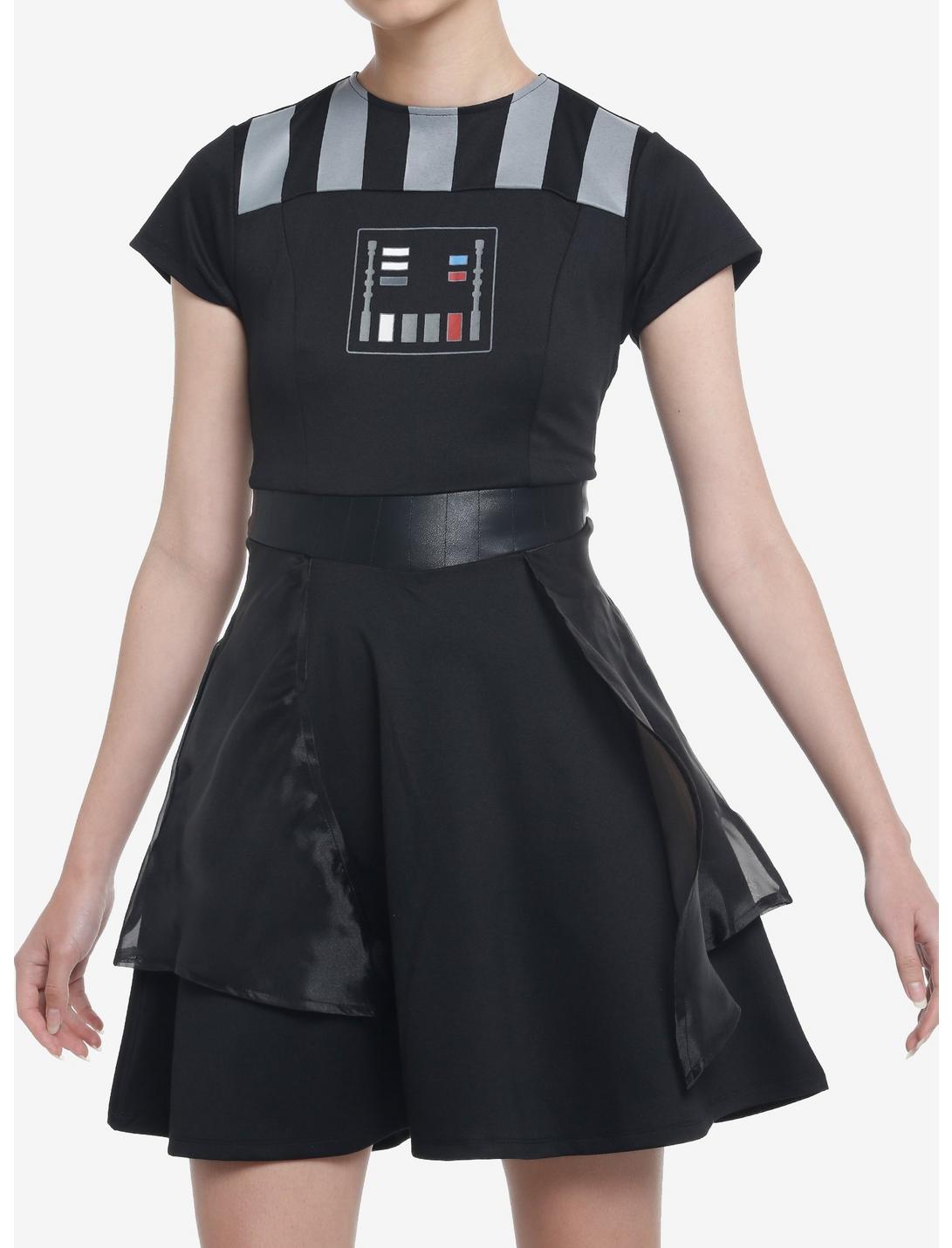 Her Universe Star Wars Darth Vader Retro Dress, BLACK, hi-res