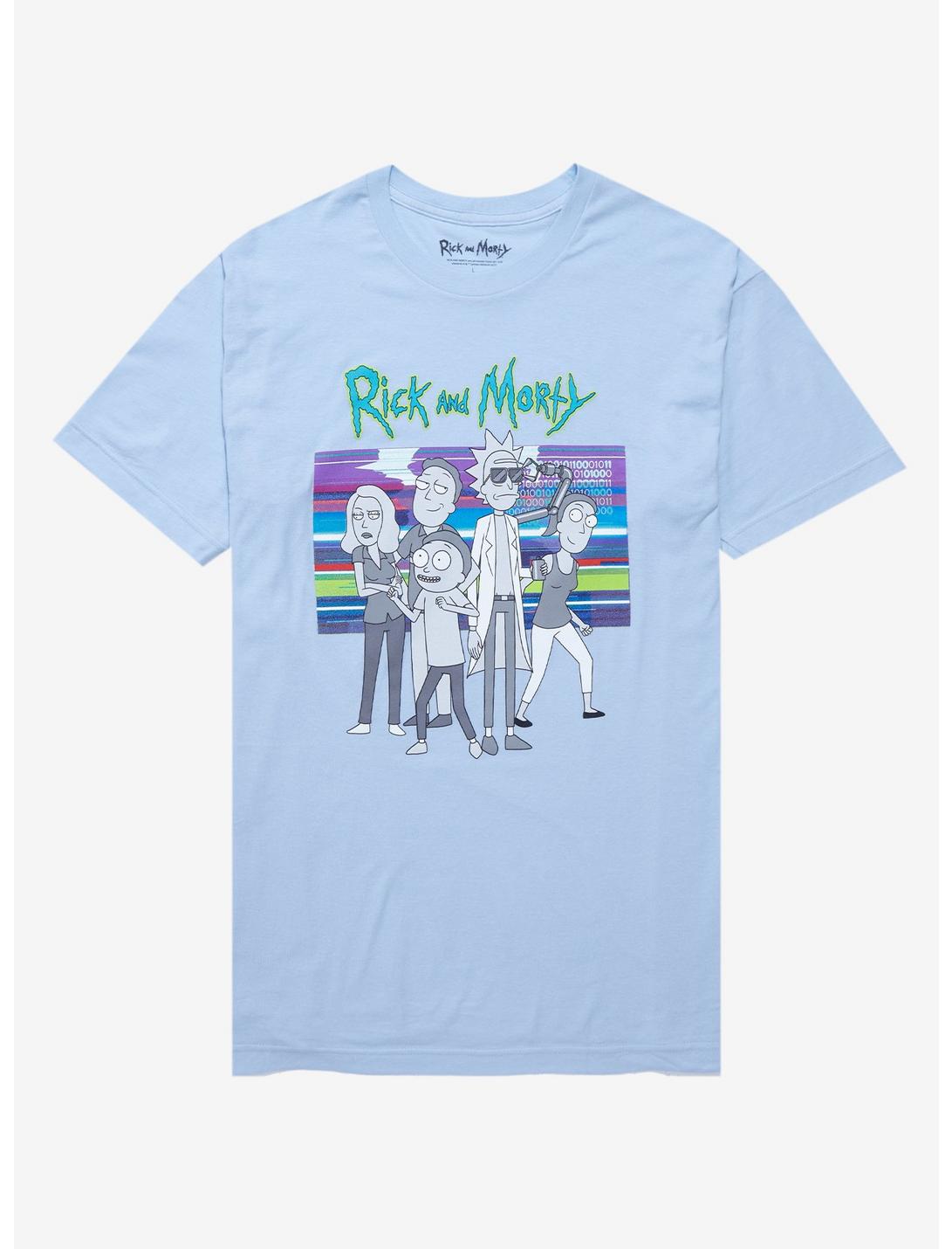 tag på sightseeing Erobrer Zoologisk have Rick & Morty Family Portrait T-Shirt - BoxLunch Exclusive | BoxLunch