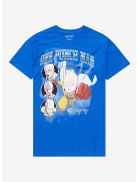 One Punch Man Action Graphic T-Shirt - BoxLunch Exclusive, , hi-res