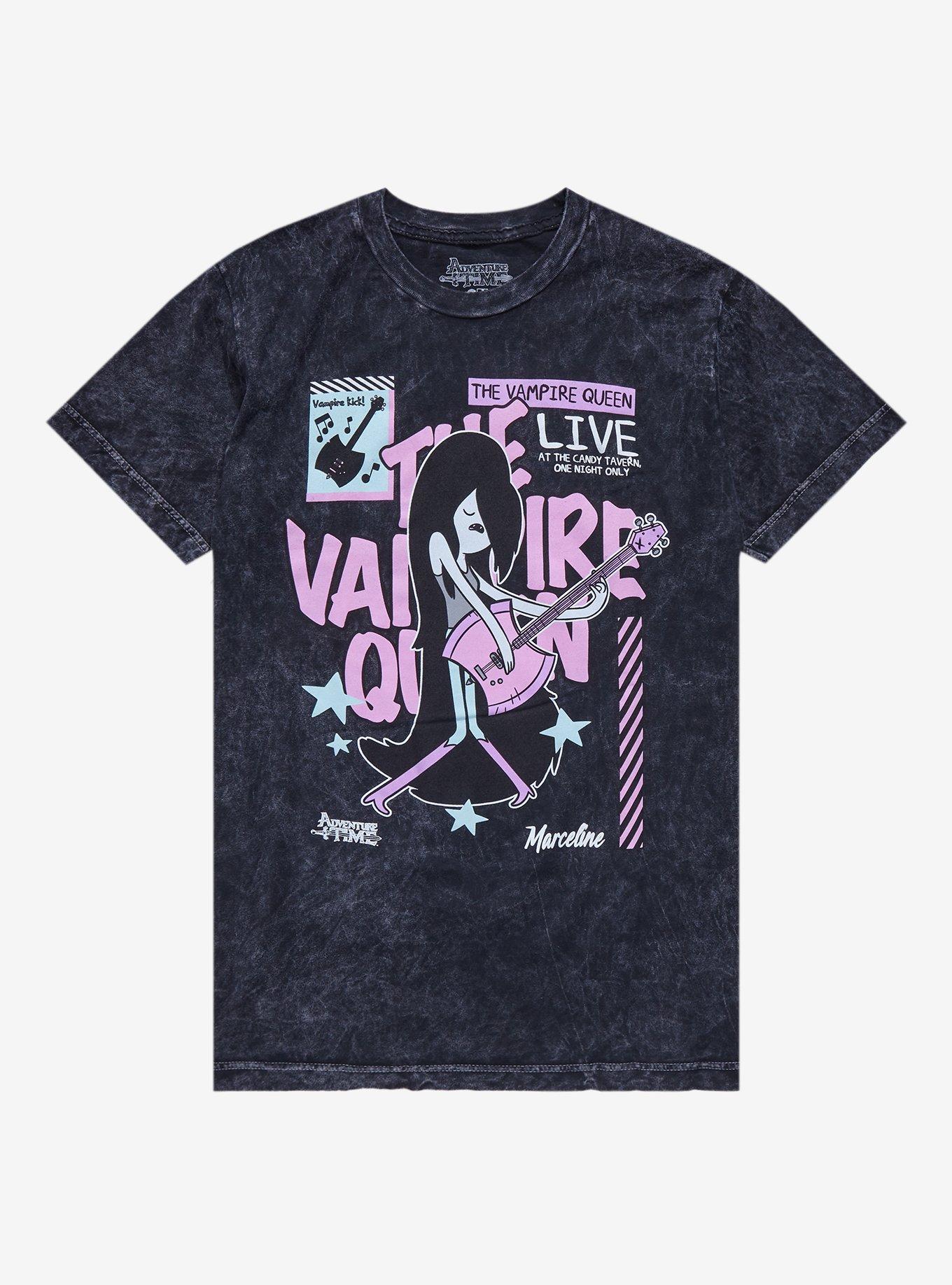 Adventure Time Marceline the Vampire Queen T-Shirt - BoxLunch Exclusive, BLACK, hi-res