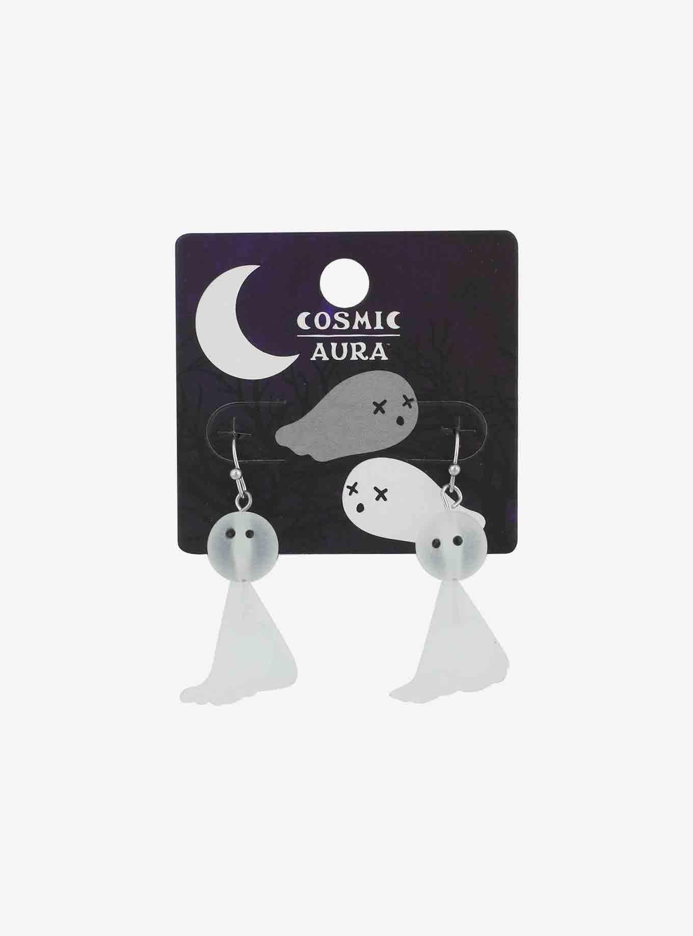 Ghost 3D Earrings, , hi-res