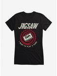 Saw Jigsaw Girls T-Shirt, BLACK, hi-res