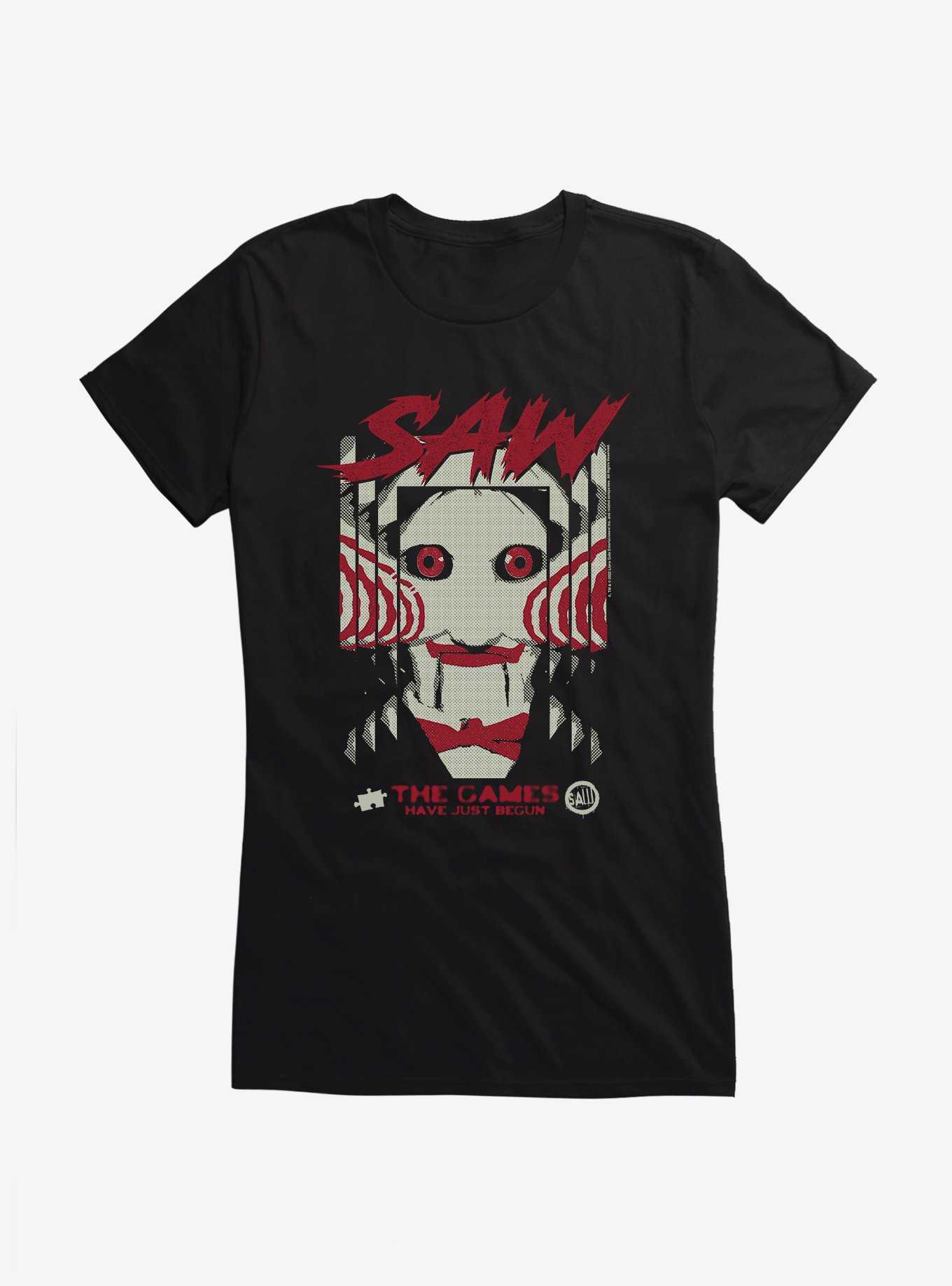 Saw The Games Have Just Begun Girls T-Shirt, , hi-res