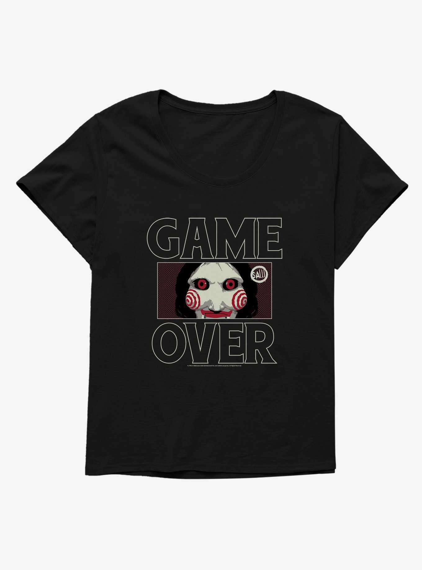 Saw Game Over Girls T-Shirt Plus Size, , hi-res