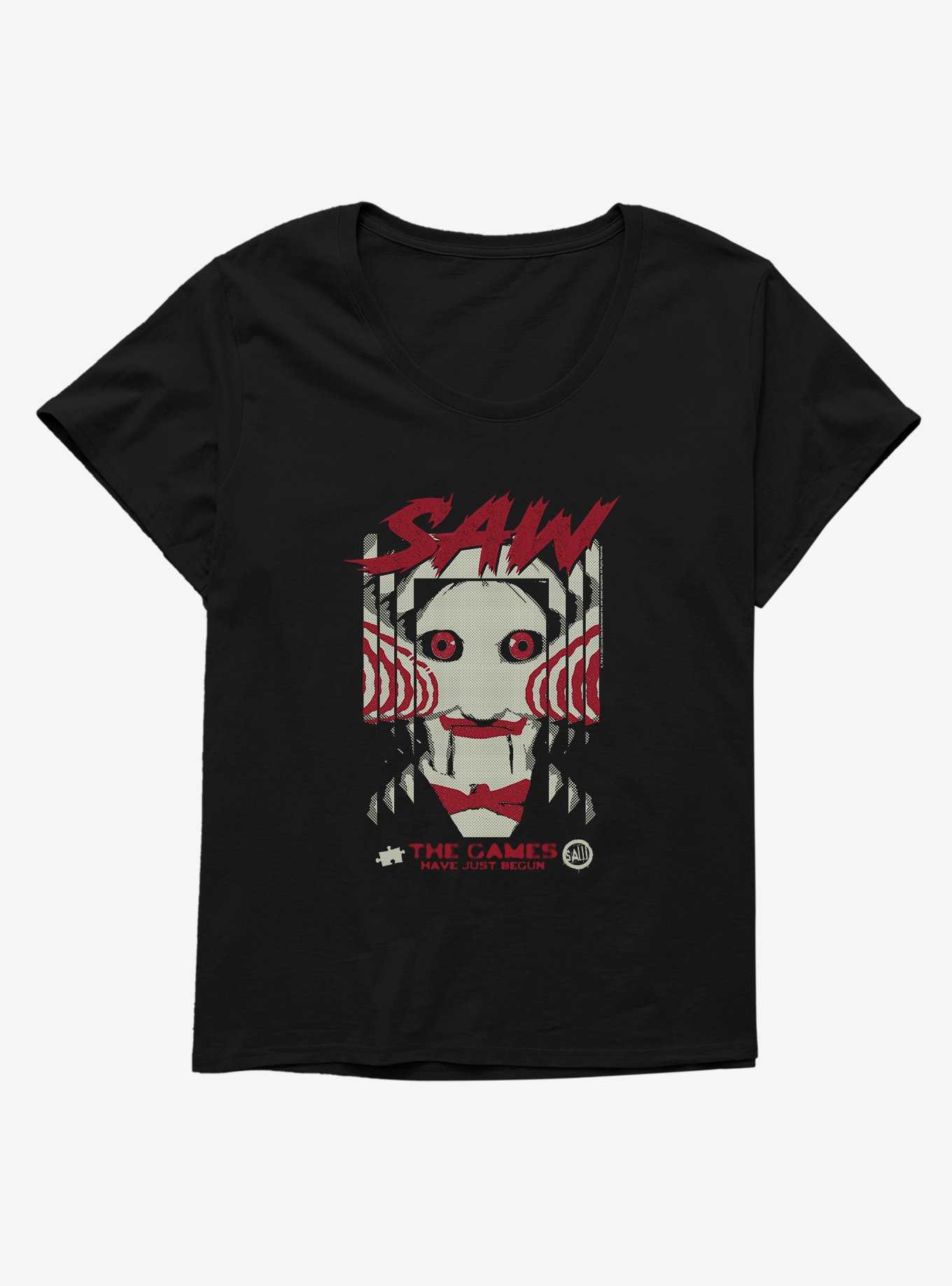 Saw The Games Have Just Begun Girls T-Shirt Plus Size, , hi-res