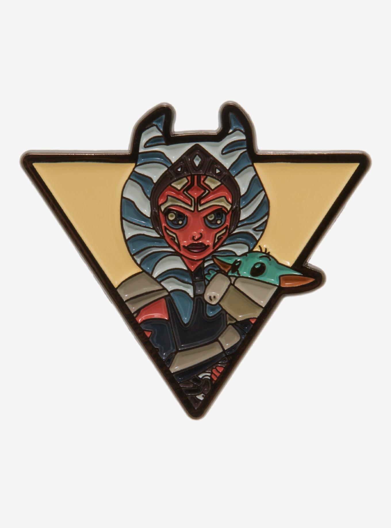 Star Wars The Mandalorian Chibi Ashoka & Grogu Enamel Pin - BoxLunch  Exclusive