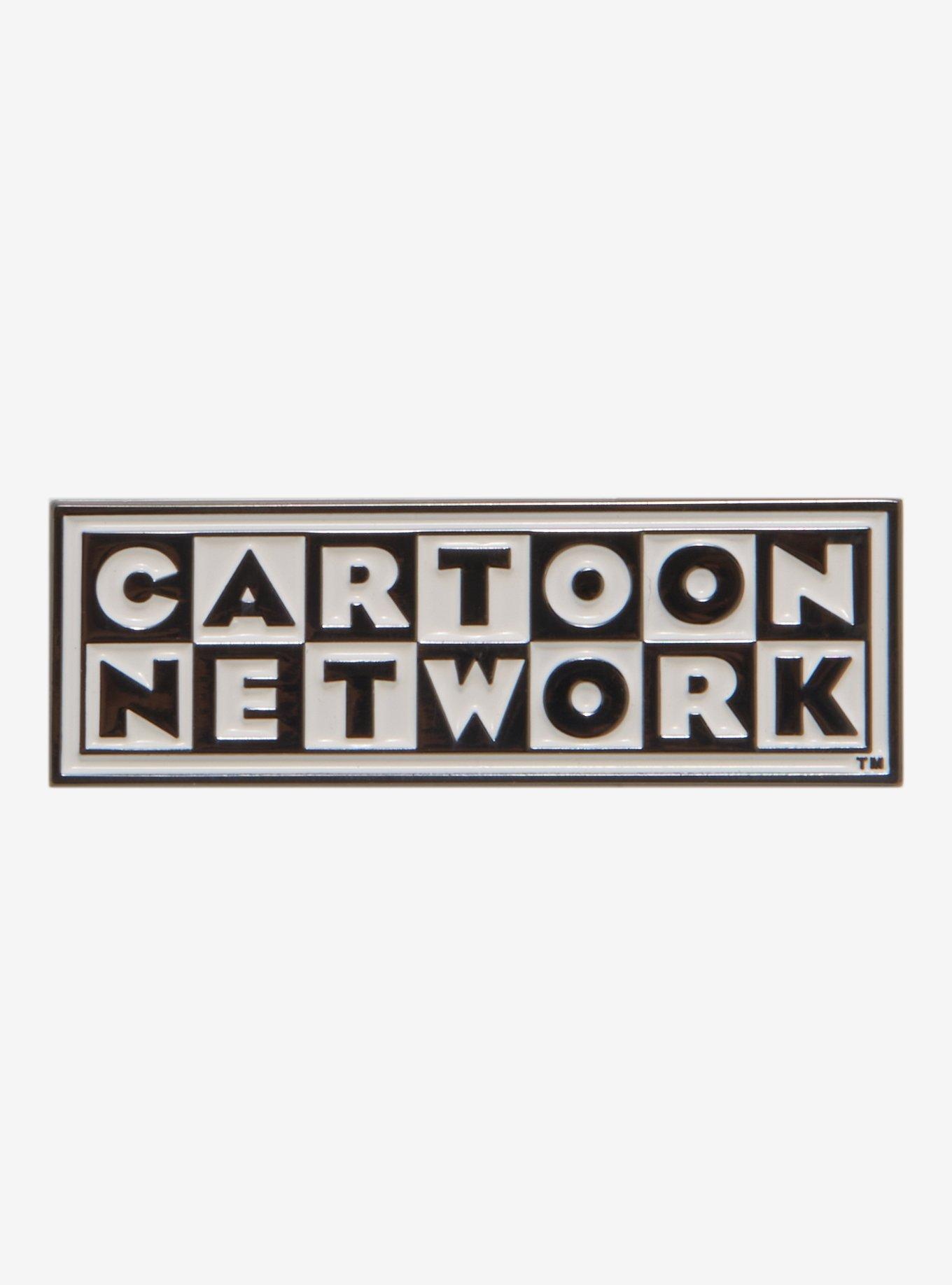 Cartoon Network Logo Enamel Pin - BoxLunch Exclusive , , hi-res