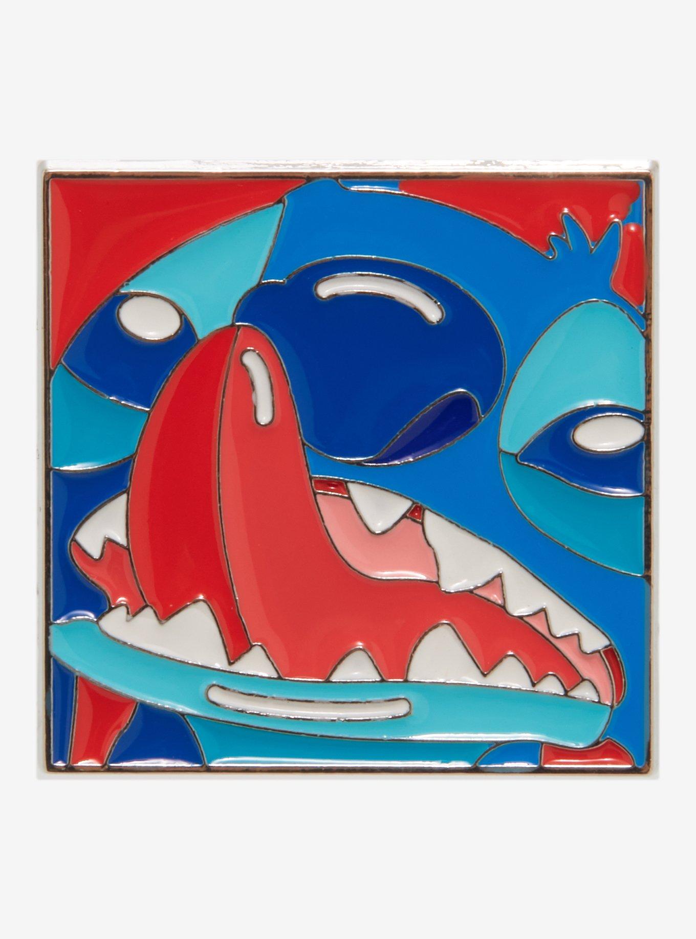 Disney Lilo & Stitch Licking Stitch Enamel Pin - BoxLunch Exclusive , , hi-res