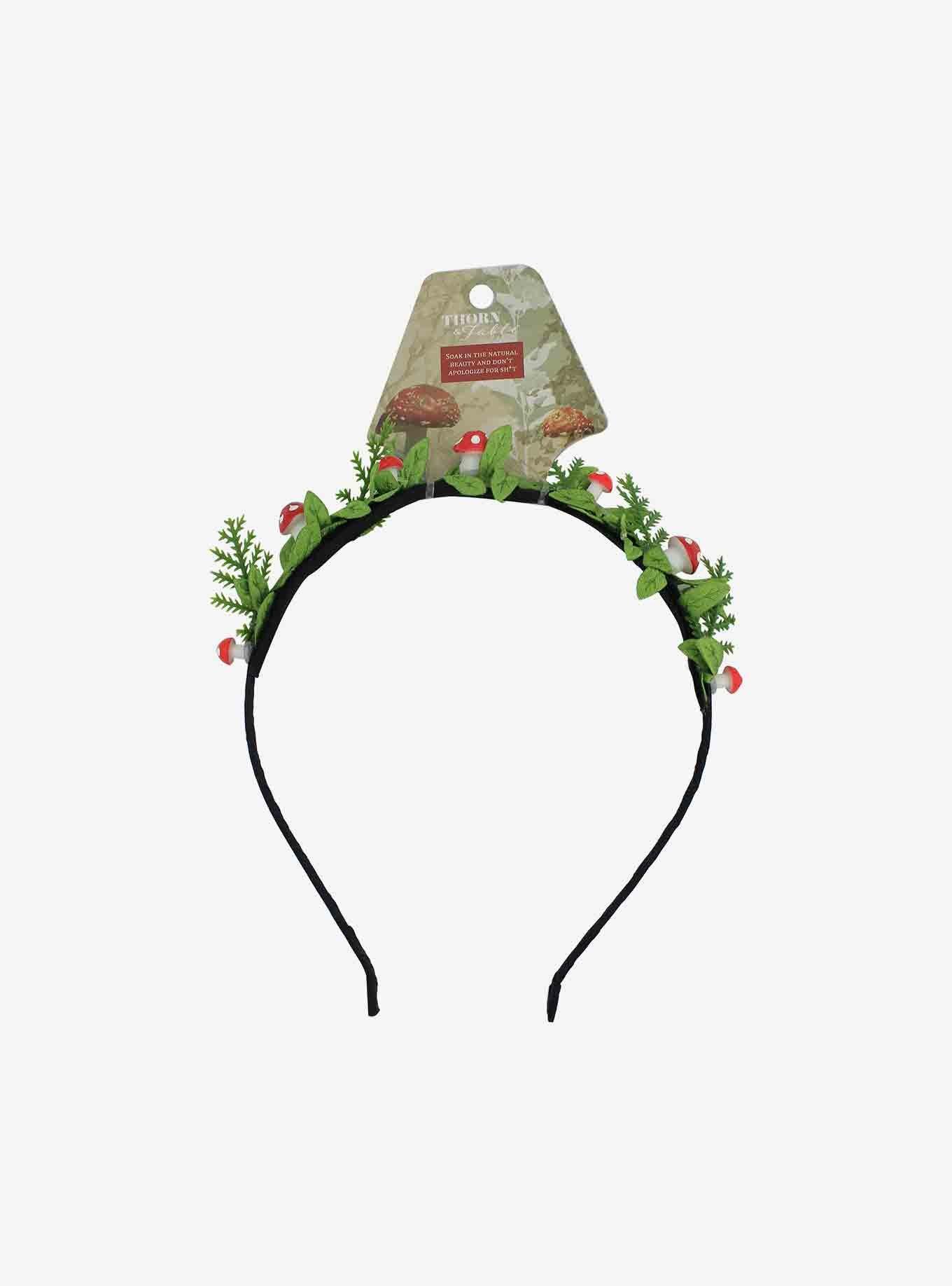 Mushroom Moss Headband, , hi-res