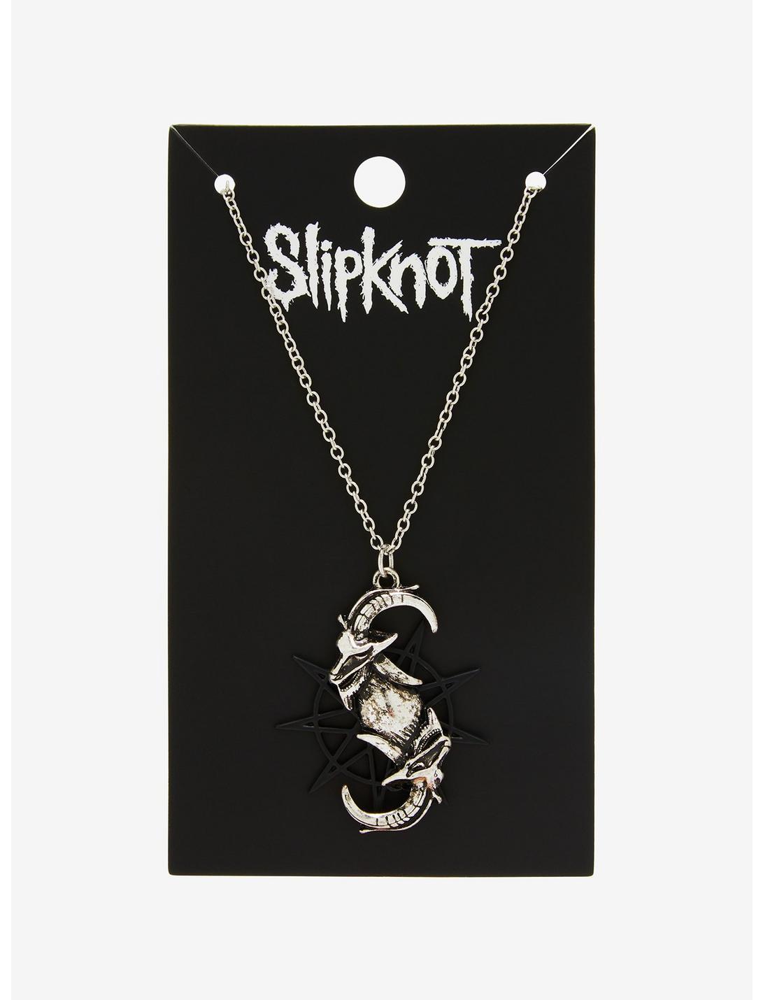 Slipknot Nonagram Logo Pendant Necklace, , hi-res