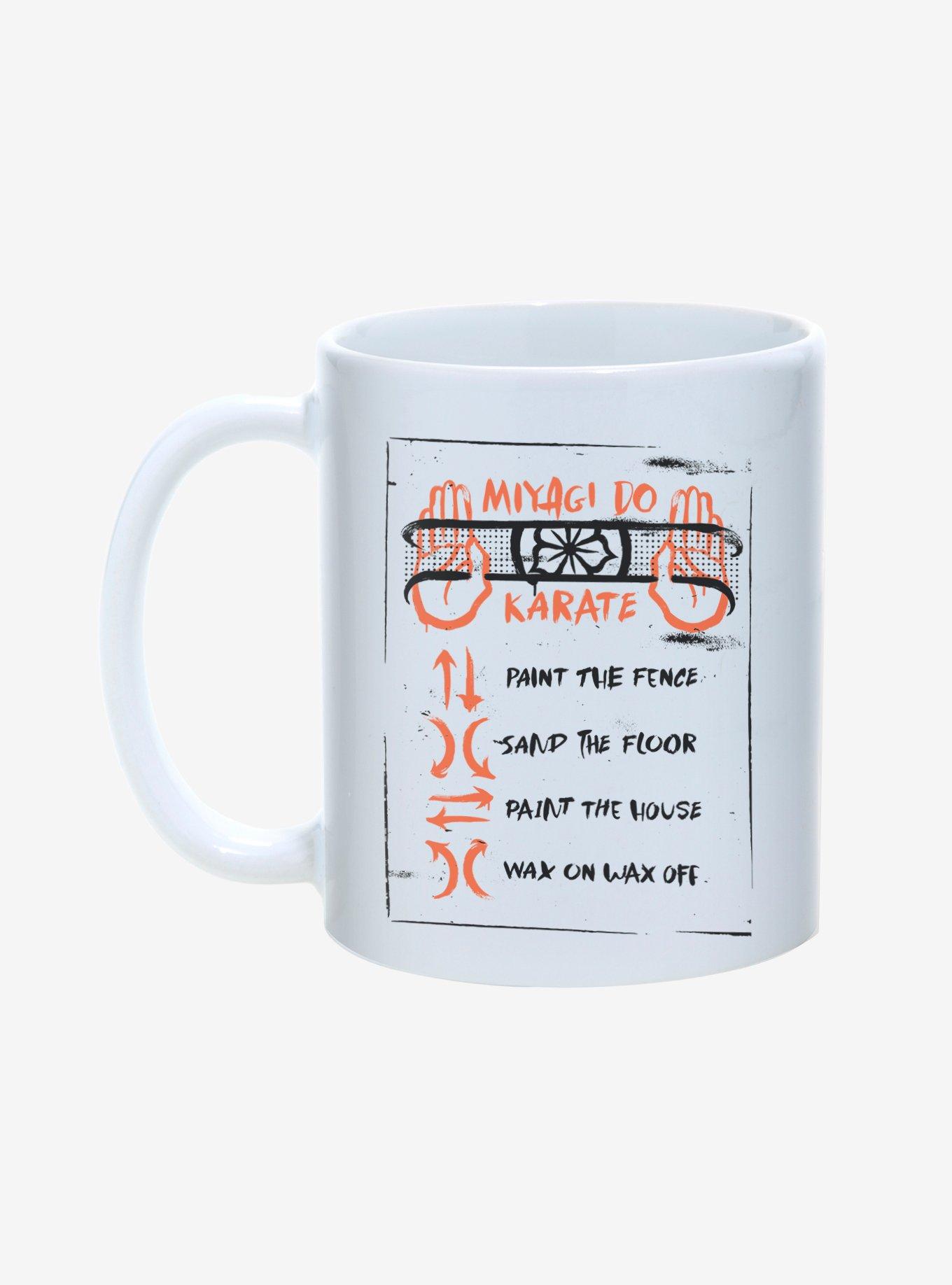 Cobra Kai Miyagi Do Karate Instructions Mug 11oz, , hi-res