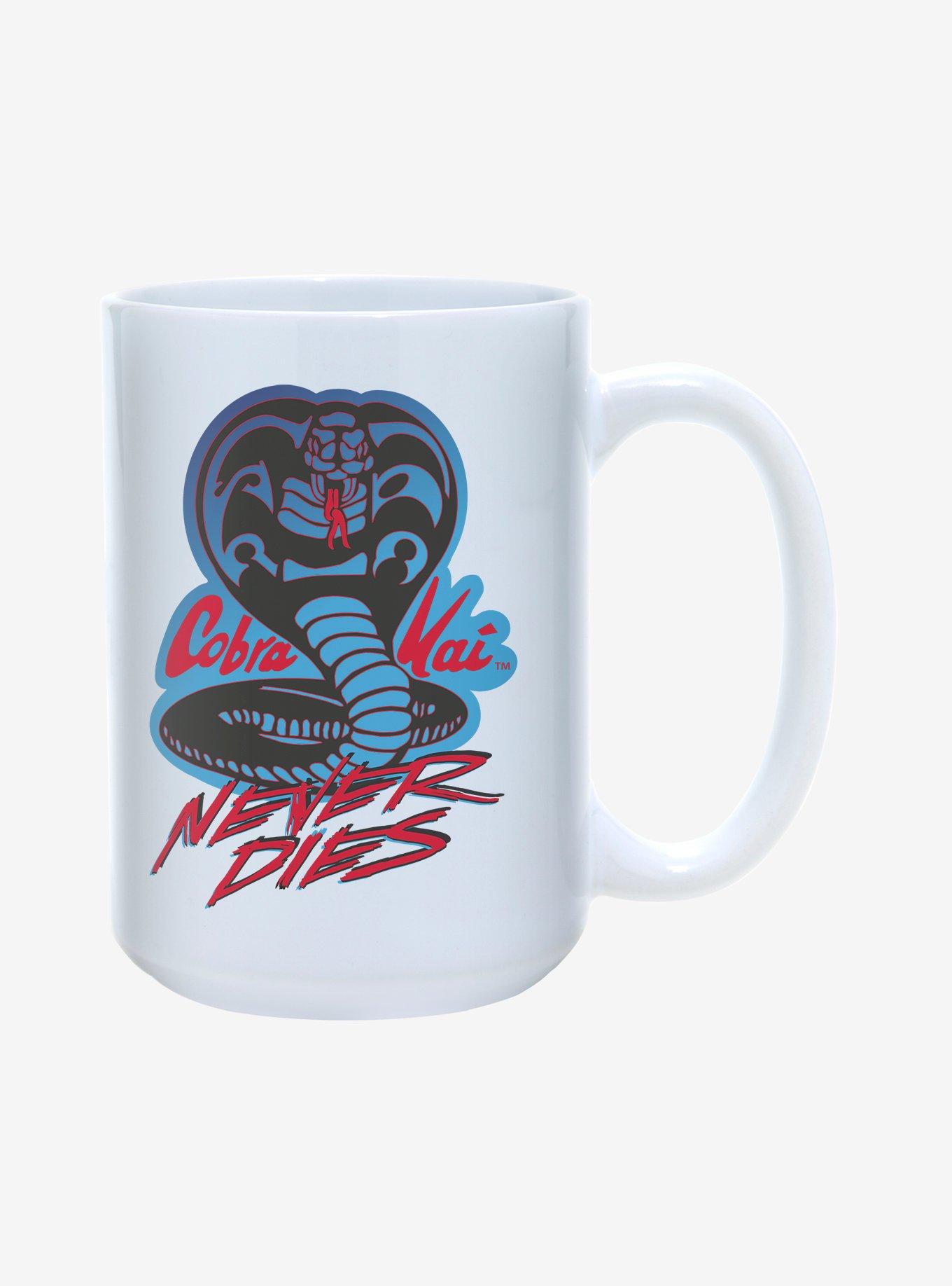 Cobra Kai Never Dies Mug 15oz