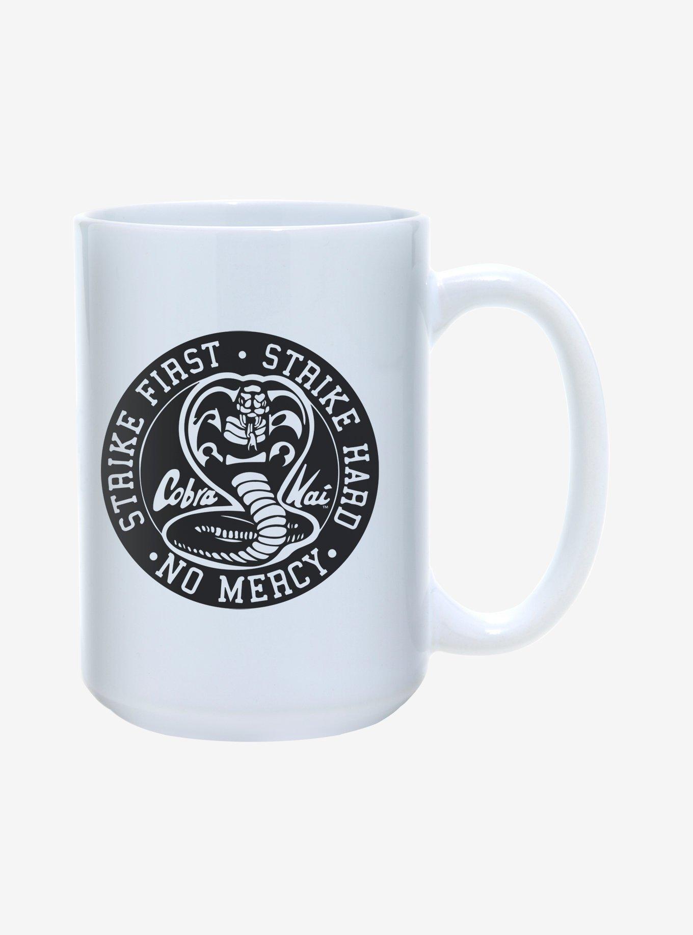 Cobra Kai Strike First, Strike Hard Mug 15oz, , hi-res