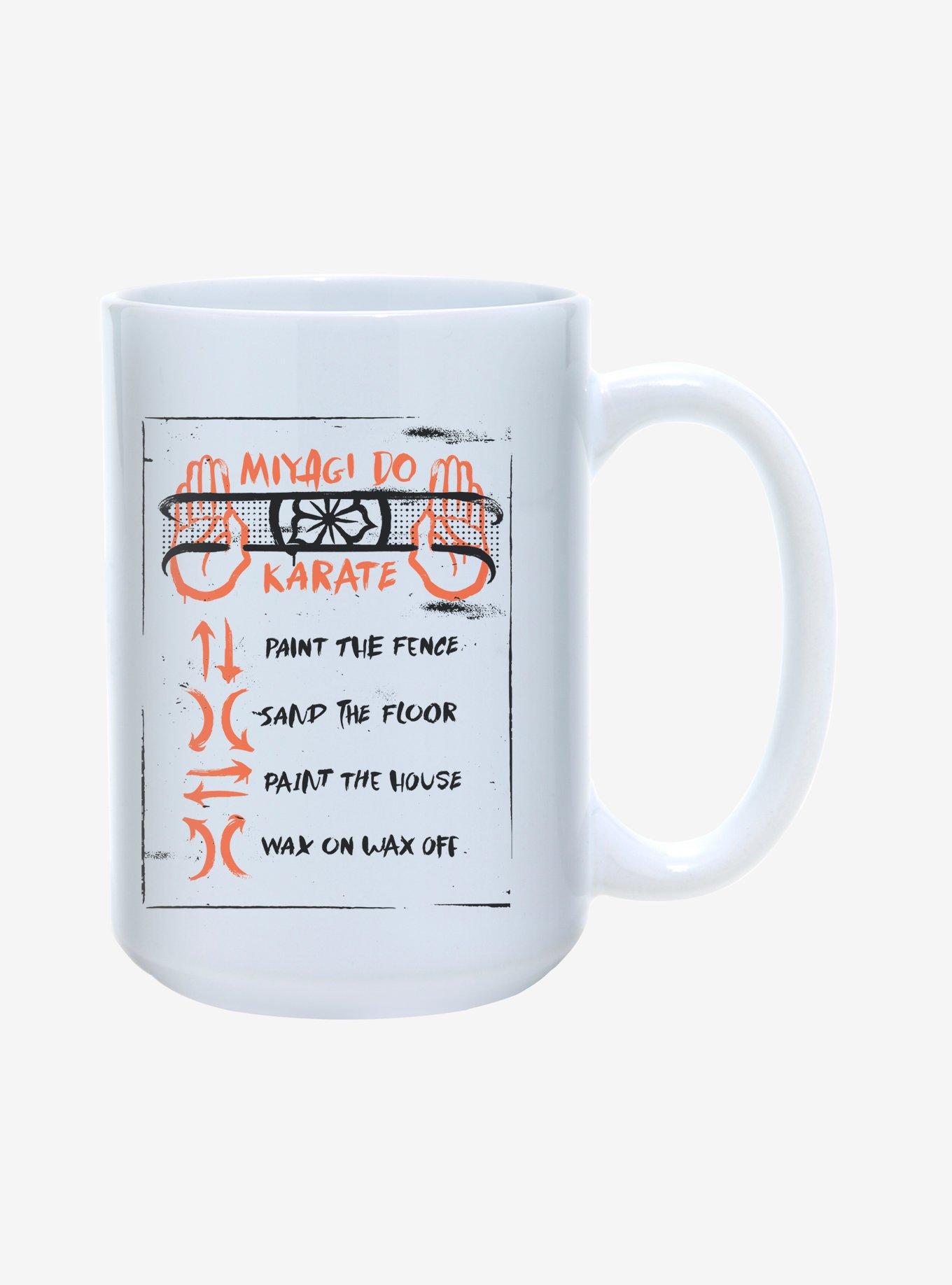 Cobra Kai Miyagi Do Karate Instructions Mug 15oz, , hi-res