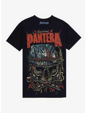 Pantera Army Skull Boyfriend Fit Girls T-Shirt, , hi-res