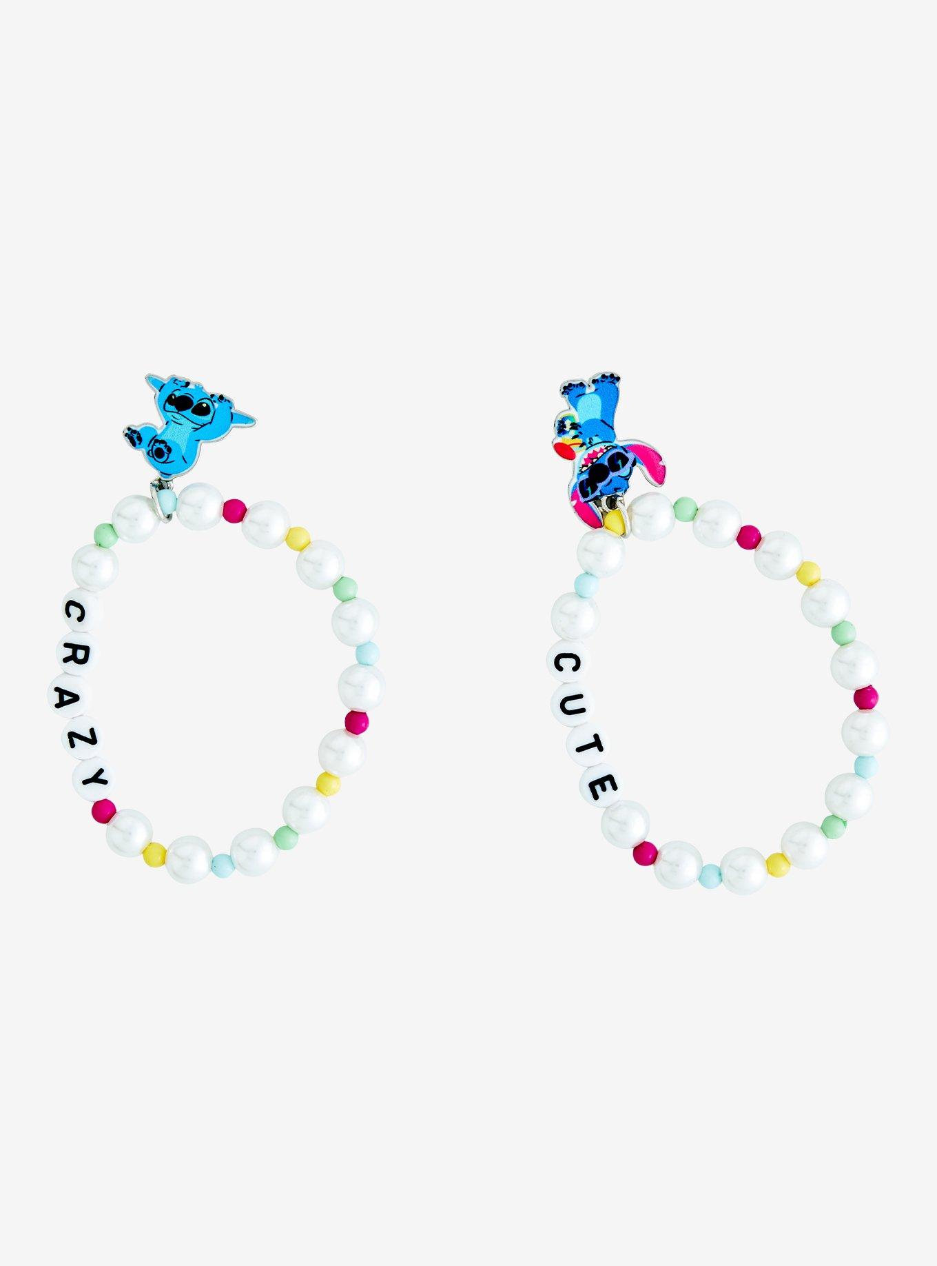 Disney Lilo & Stitch Beaded Best Friend Bracelet Set, , hi-res view 1