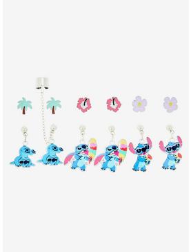 Plus Size Disney Lilo & Stitch Ice Cream Flower Earring Set, , hi-res