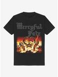 Mercyful Fate 9 Album Cover Boyfriend Fit Girls T-Shirt, BLACK, hi-res