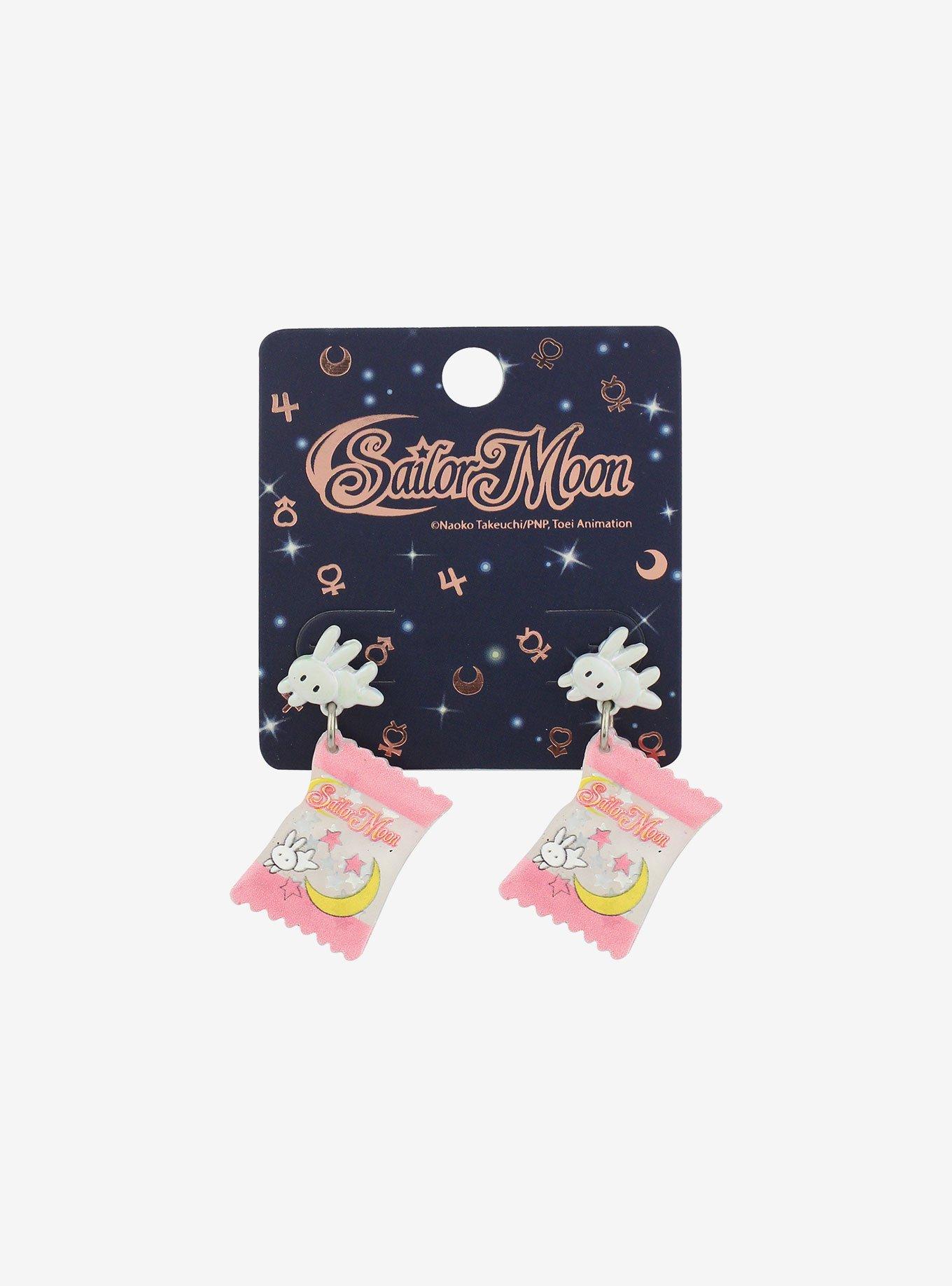 Sailor Moon Bunny Snacks Drop Earrings, , hi-res