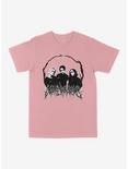 Waterparks Heavy Metal Logo Boyfriend Fit Girls T-Shirt, PINK, hi-res
