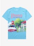 Studio Ghibli Ponyo Boat Scene T-Shirt - BoxLunch Exclusive, TEAL, hi-res