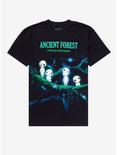 Studio Ghibli Princess Mononoke Ancient Forest T-Shirt - BoxLunch Exclusive, BLACK, hi-res