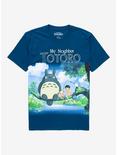Studio Ghibli My Neighbor Totoro Scene T-Shirt - BoxLunch Exclusive, BLUE, hi-res