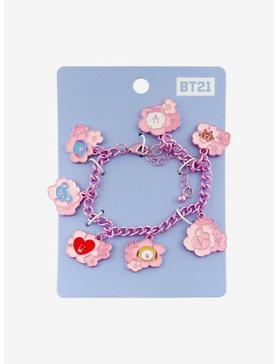 BT21 Cherry Blossom Charm Bracelet, , hi-res