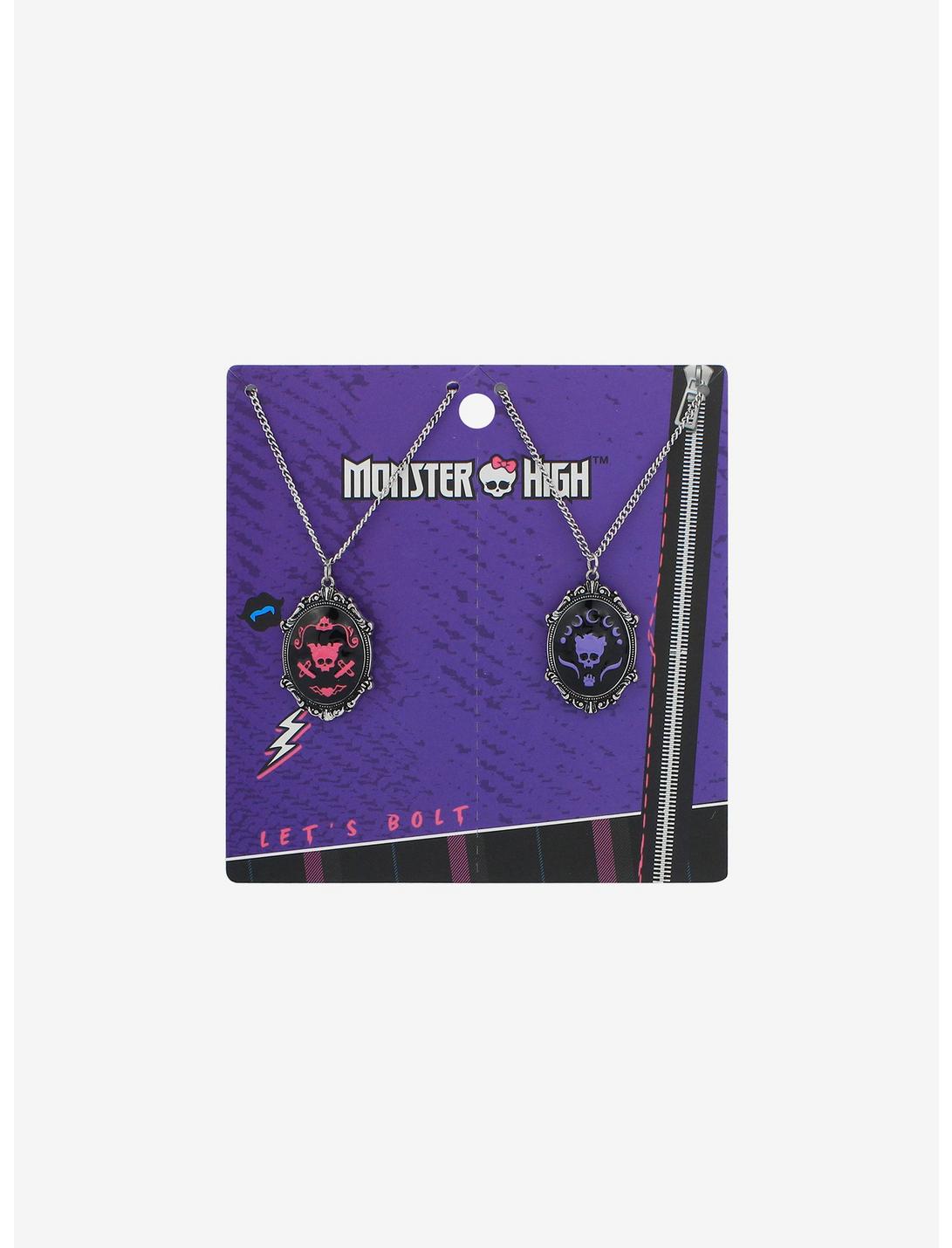 Monster High Cameo Best Friend Necklace Set, , hi-res