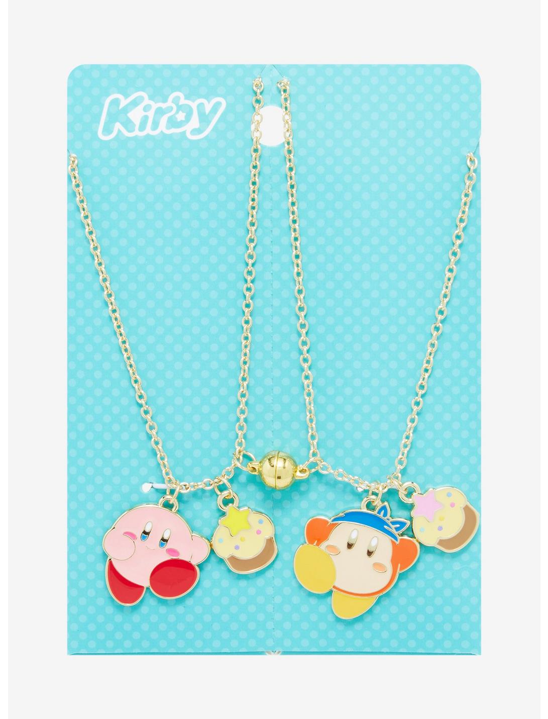 Kirby Waddle Dee Cupcake Best Friend Necklace Set, , hi-res