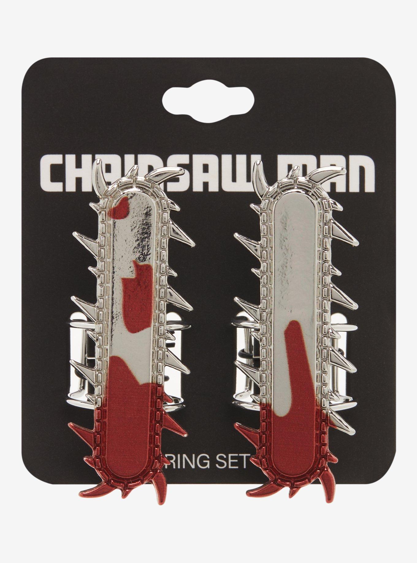 Chainsaw Man Bloody Chainsaw Best Friend Ring Set | Hot Topic