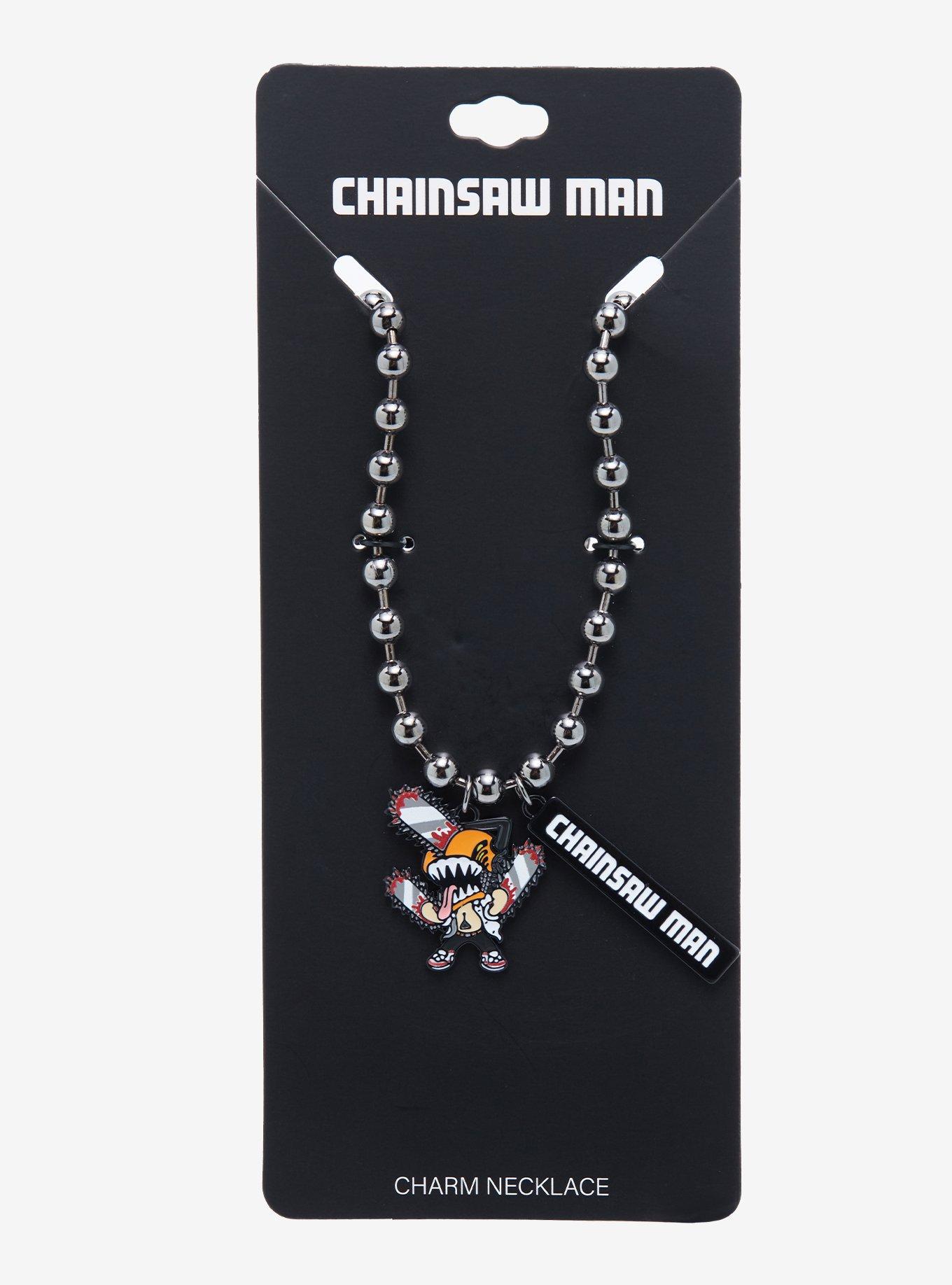 Chainsaw Man Denji Ball Chain Necklace, , hi-res