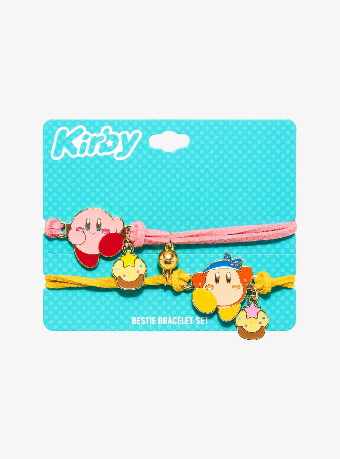 Kirby Waddle Dee Cupcake Best Friend Cord Bracelet Set, , hi-res
