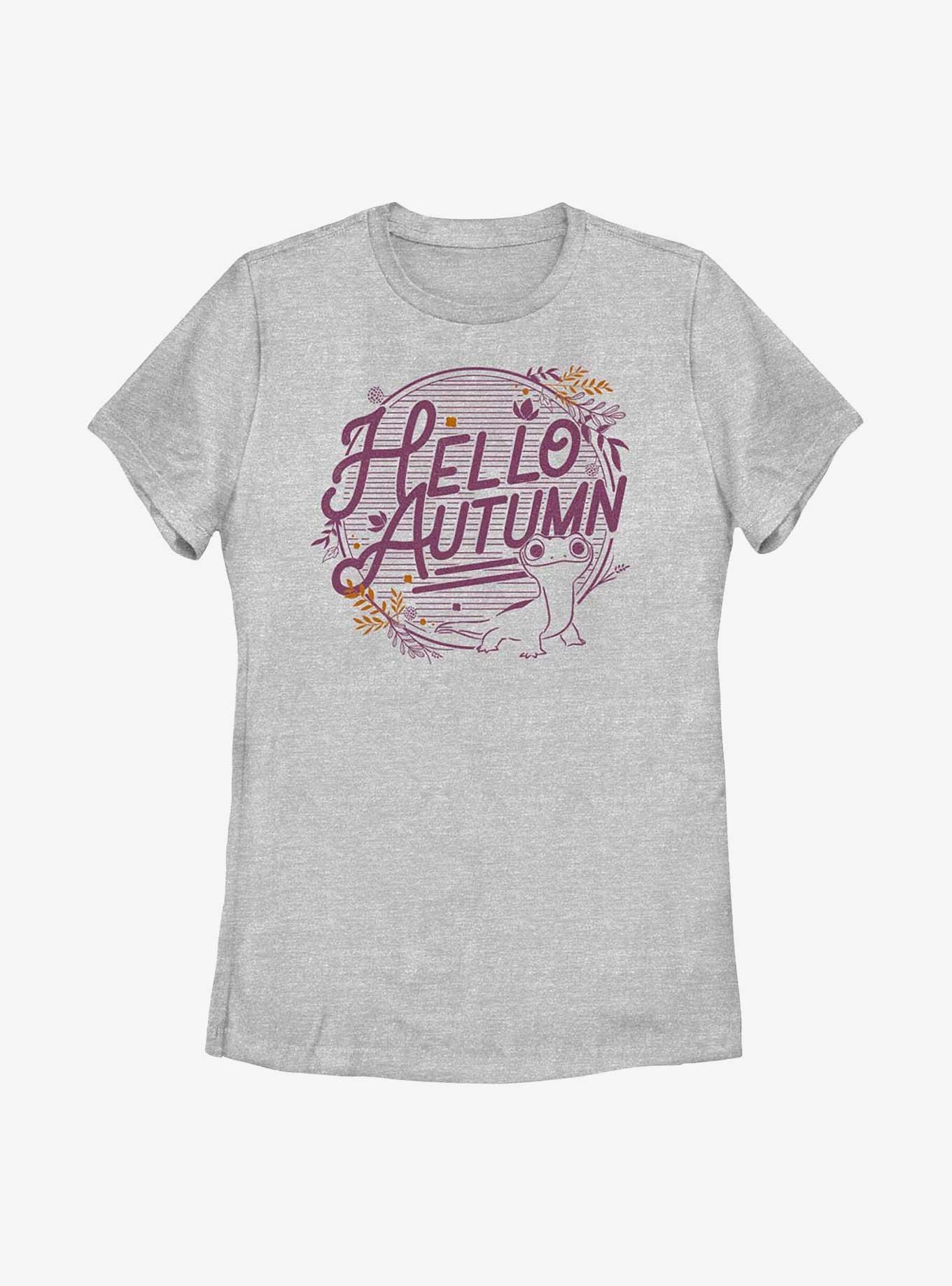 Disney Frozen Bruni Hello Autumn Womens T-Shirt, ATH HTR, hi-res