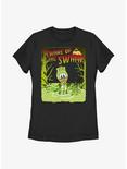 Disney Donald Duck Swamp Monster Poster Womens T-Shirt, BLACK, hi-res