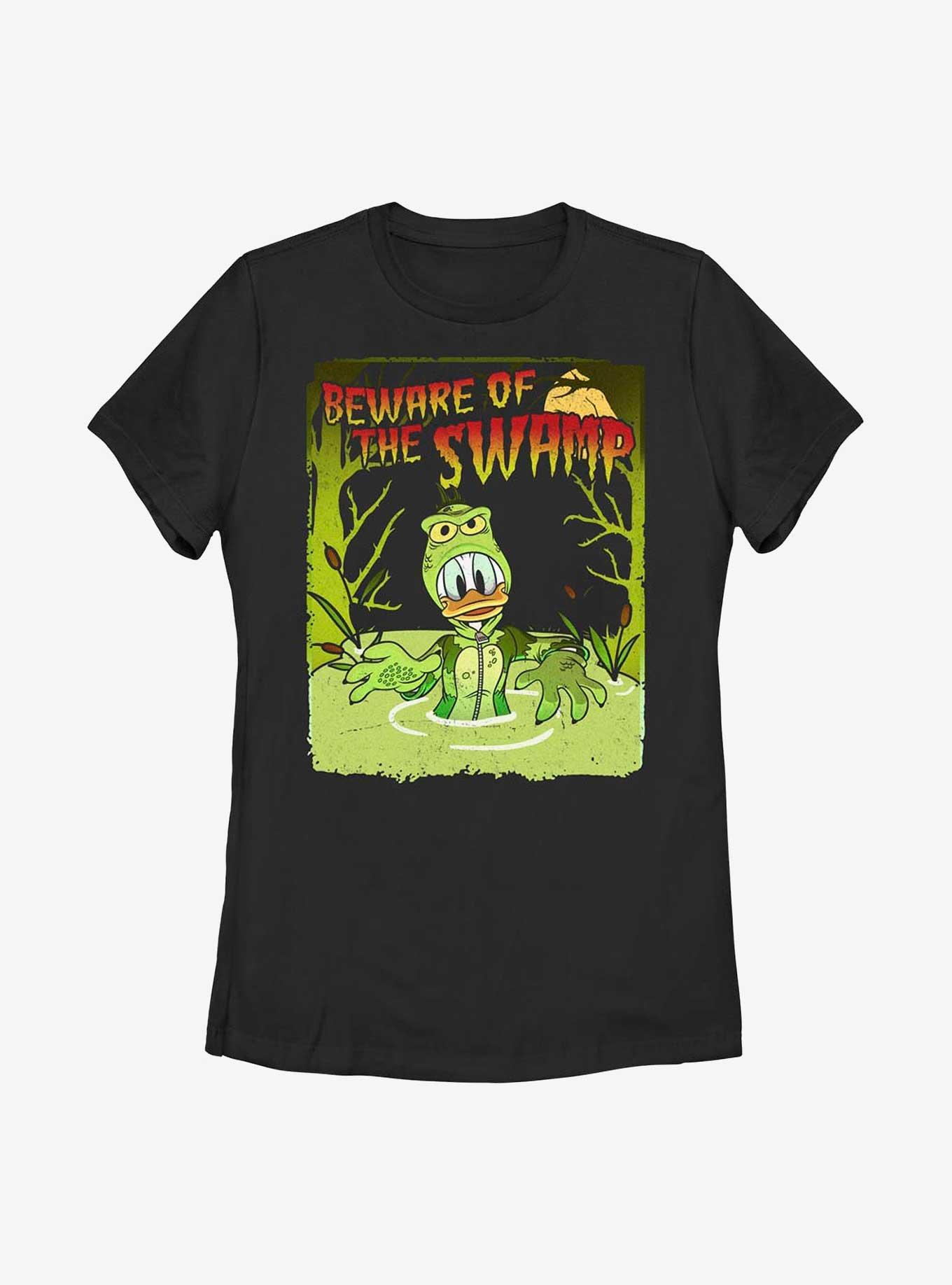 Disney Donald Duck Swamp Monster Poster Womens T-Shirt, , hi-res