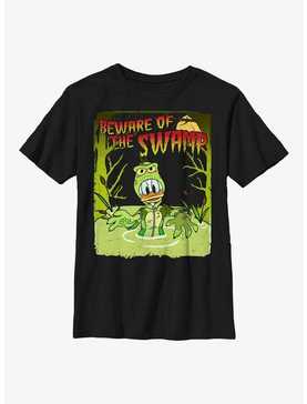 Disney Donald Duck Swamp Monster Poster Youth T-Shirt, , hi-res