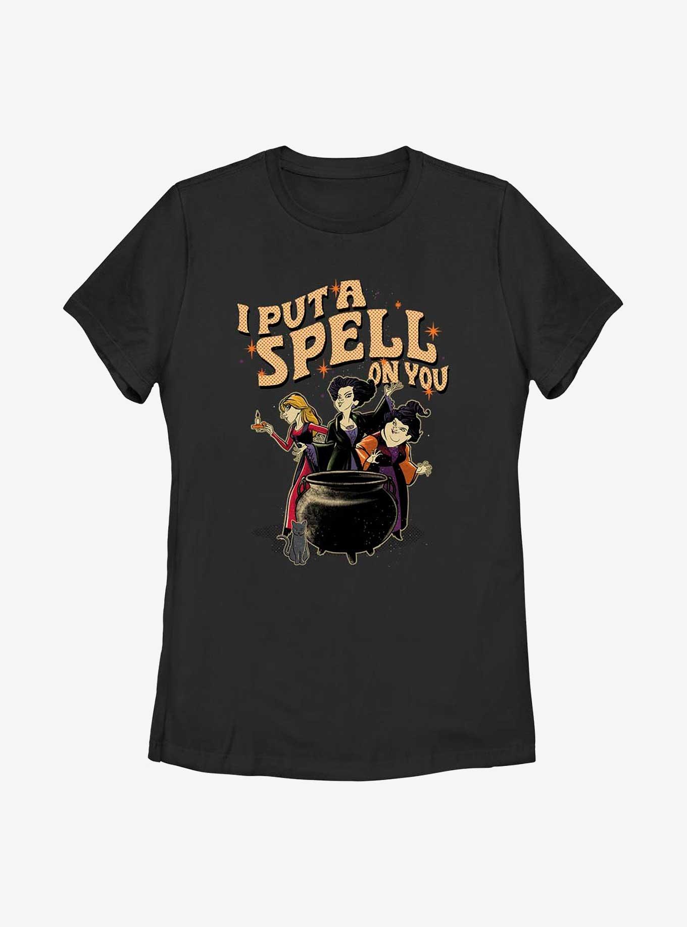 Disney Hocus Pocus Cauldron Put A Spell On You Womens T-Shirt, , hi-res