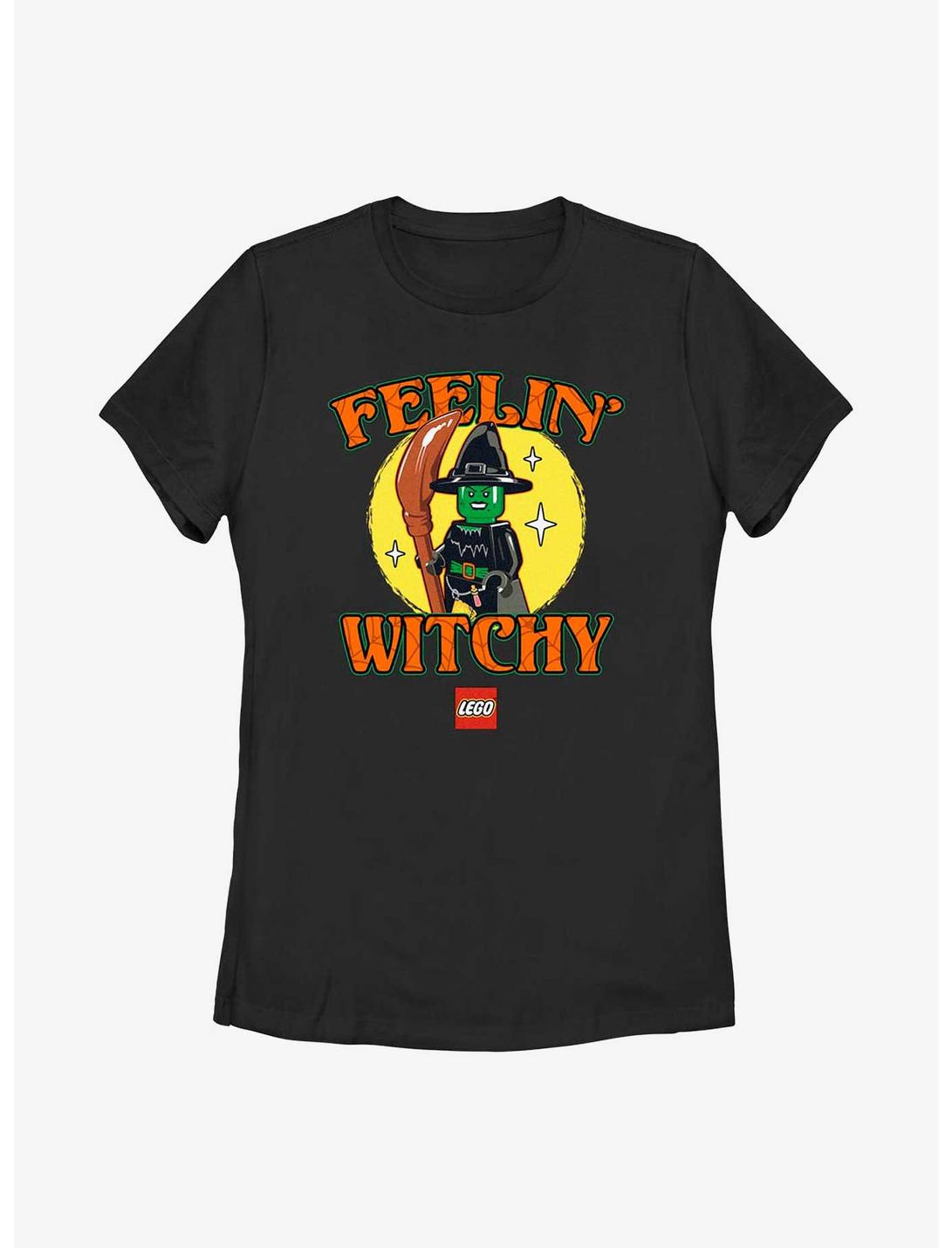 LEGO Feelin Witchy Womens T-Shirt, BLACK, hi-res