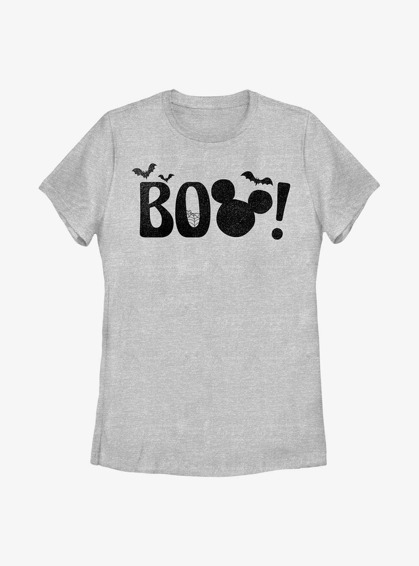 Disney Mickey Mouse Big Boo Womens T-Shirt, ATH HTR, hi-res