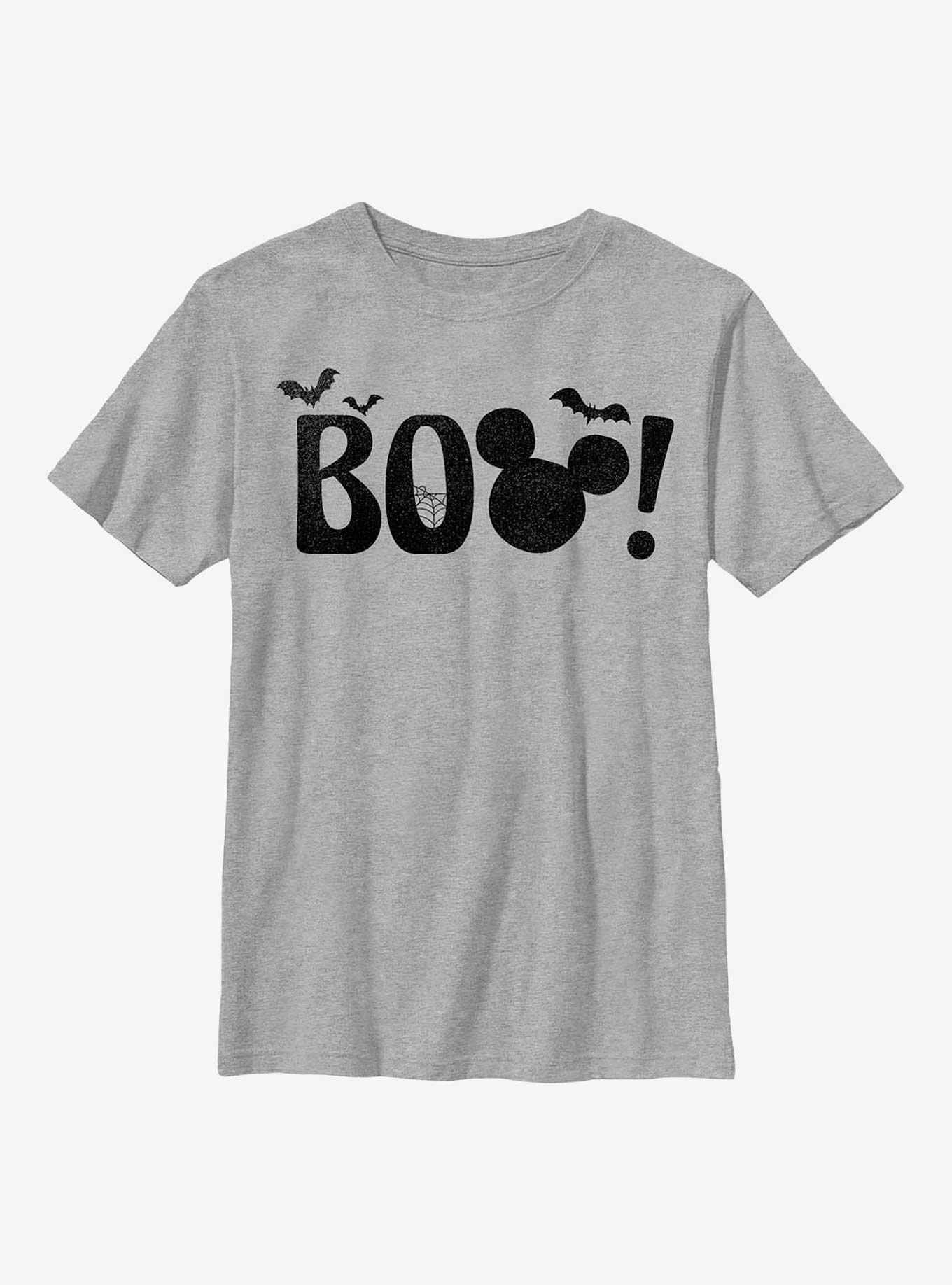 Disney Mickey Mouse Big Boo Youth T-Shirt, ATH HTR, hi-res