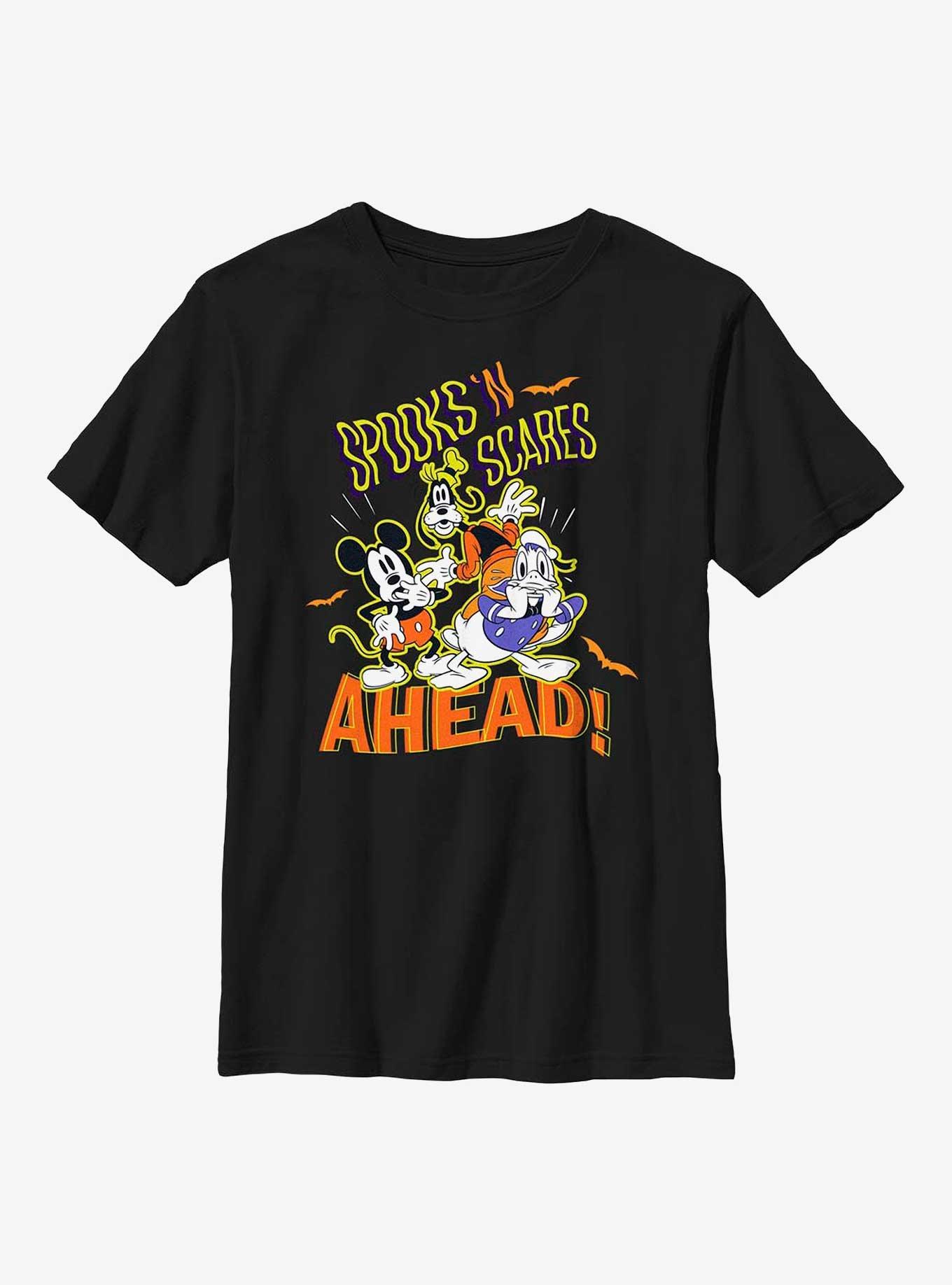 Disney Mickey Mouse Spooks 'n Scares Youth T-Shirt, , hi-res