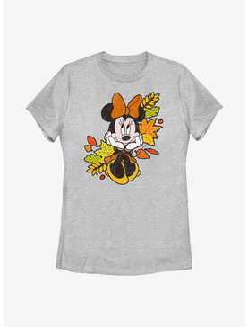 Disney Minnie Mouse Minnie Fall Leaves Womens T-Shirt, , hi-res