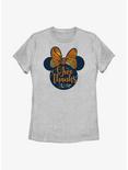 Disney Minnie Mouse Give Thanks Womens T-Shirt, ATH HTR, hi-res