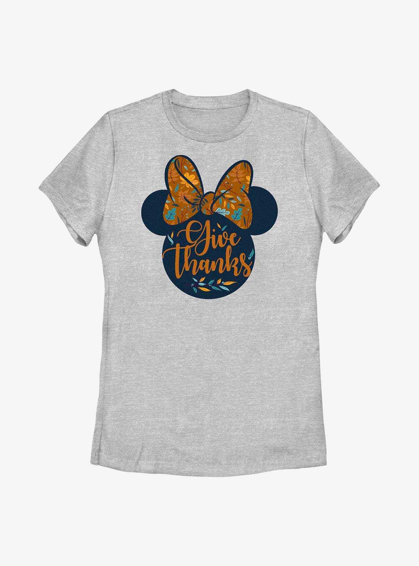Disney Minnie Mouse Give Thanks Womens T-Shirt, , hi-res